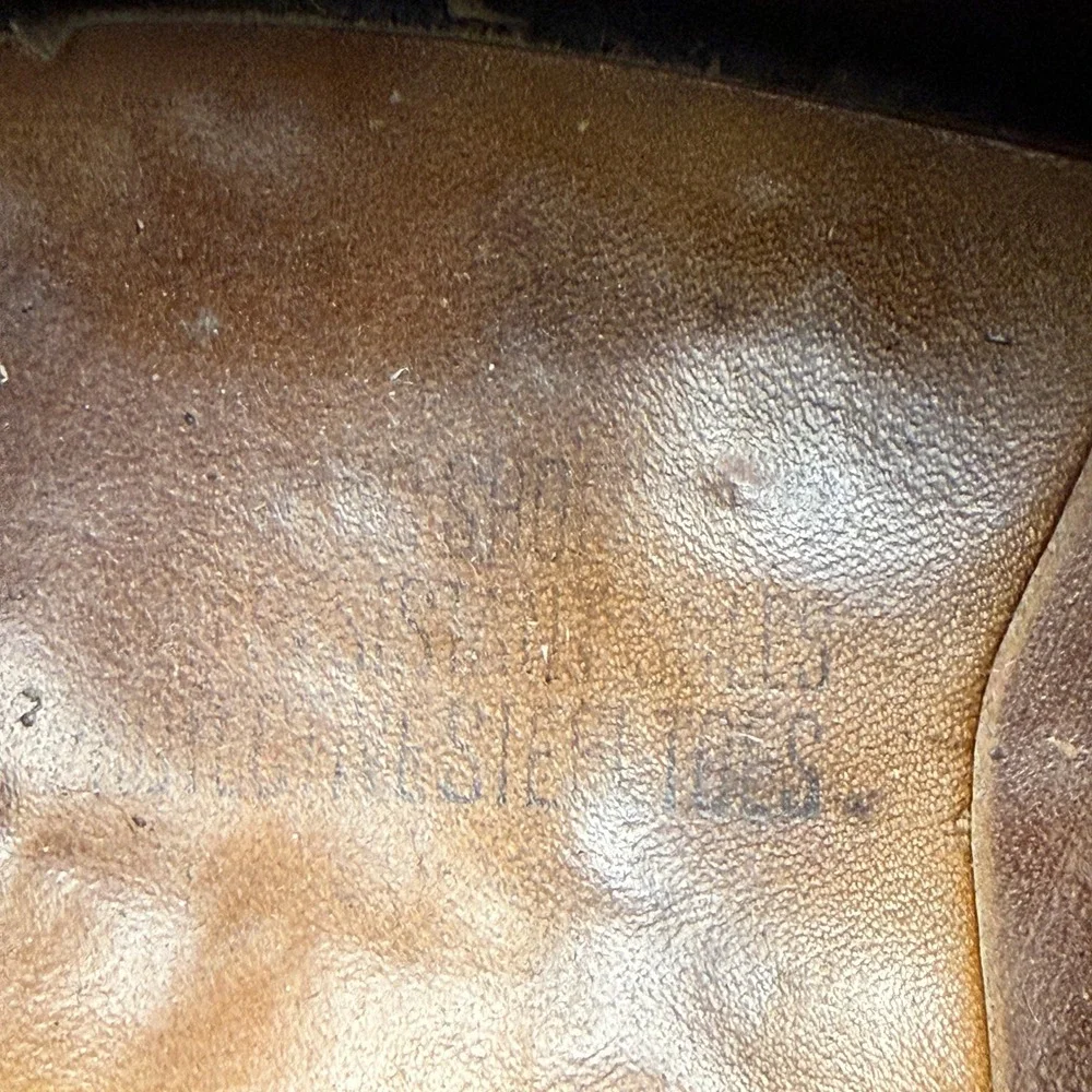 Biltrite 1975 Vintage Black Leather Steel Toe Work Service Boots Mens 10.5